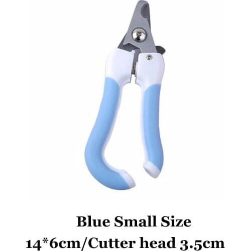 Dog Cat Professional Nail Clippers Stainless Steel Two-Color Labor-Saving Pet Nail Clippers Convenient Beauty Cleaning Supplies