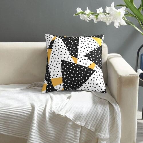 Modern Minimal Hand Drawn Dots pillowcase printed cushion cover sofa waist pillow pillow cover