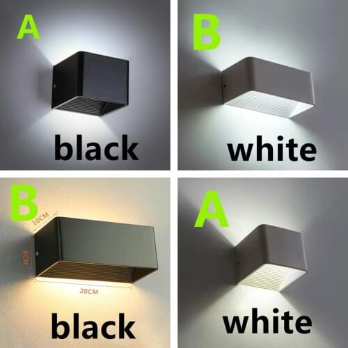 LED wall lamp bedside lamp 3W5W7W9W indoor living room bedroom aisle decorative lighting aluminum body AC110-220V