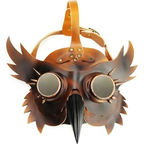 SzBlaZe medieval plague beak mask animal mask Cosplay Halloween Steampunk Costume Holiday Party Props