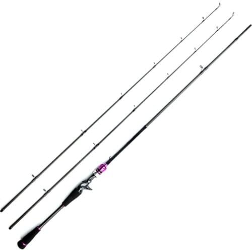 AI-SHOUYU New ML/M Power Lure Fishing Rod Spinning/Casting Fishing Rod 2.1m 2.4m 2 Sections Carbon Travel Rod Fishing Pole