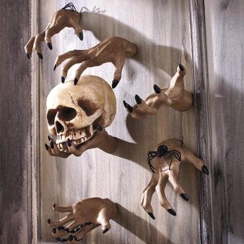 Halloween Home Decoration Devil Hand Claw Horror Decoration Pendant Arm Wall Decoration Pendant Of Living Room Garden Porch