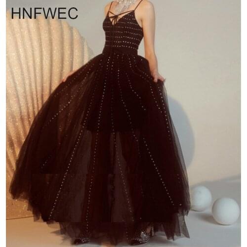 2020 Sping Summer New Arrivals Spaghetti Strap Sleeve Empire Waistline Solid Ball Gown Women Sexy Dress V667