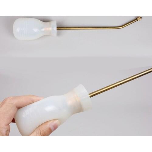 1pcs Copper tube silica gel powder sprayer Powder sprayer Manual duster Beekeeping tools Spraying bee spray