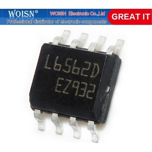 10PCS L6562D SOP8 L6562 L6562DTR SOP SMD new the original In Stock