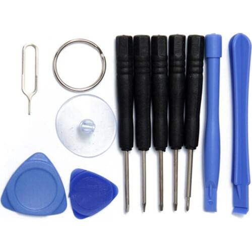 11pcs/set Cell Phones Opening Screen Pry Repair Tool Kits Professional Mobile Phone Screwdriver Tools for iPhone Samsung