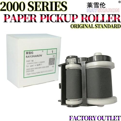 2X Pickup Feed Roller Assembly For Use in Lenovo 2000 2020 2050 M3020 M3120 M3220 7020 7120