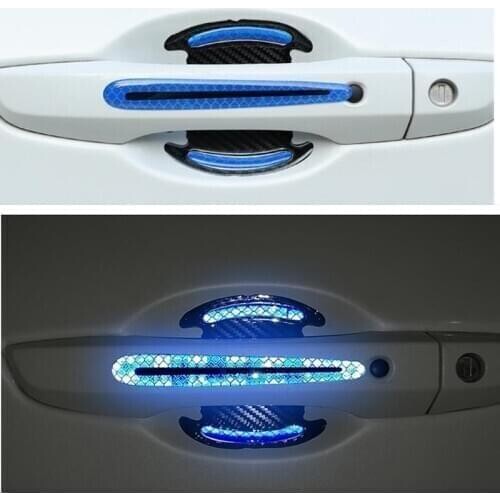 8Pcs/Set Car Door Sticker Cover Styling Accessories for Volvo xc90/xc60/2016 s60 s40 s80 v70 V40 v50 V60 xc70 Jeep Wrangler