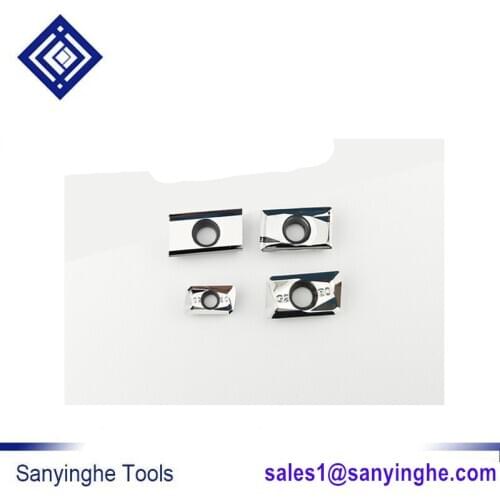 Free shipping APKT1604PDFR-MA3 / G2 H01 fresa de procesamiento de grano R0.8 cuchilla de fresado CNC para cobre y aluminio