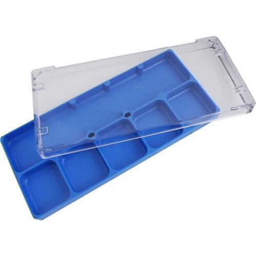 WATCHMAKERS WATCH REPAIR PARTS TRAY & DUST COVER BOX & LID WATCHMAKER