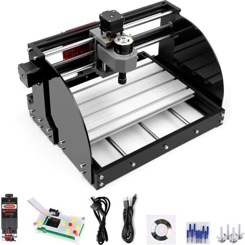 5500mW Engraving Machine CNC 3018 Pro GRBL Control Machine 3 Axis Pcb Milling Machine Wood Router Engraver Offline Controller