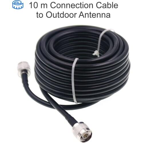 10 Meters N MaleTo N Male Connector Coaxial Cable for Connecting with Mobile Phone Signal Booster Repeater Amplifier