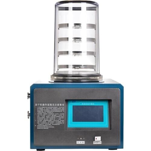 Small Desktop Vacuum Freeze Lyophilizer Machine Freeze Dried Fruit Ordinary Type and Gland Type