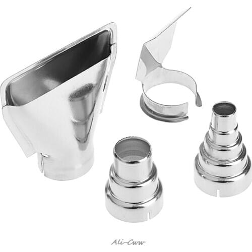 4Pcs Heat Gun Air Nozzles Electric Kit Accessories Industrial Tools Shrink Wrap
