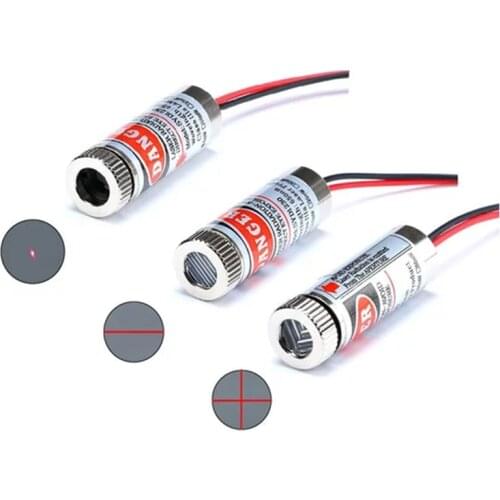 New Focusable Adjustable laser Head 5mW 650nm red dot/line /cross Laser Module