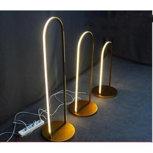 New wedding lighting props U-shaped Lighting Guide three piece window wedding T stage road guide decoration