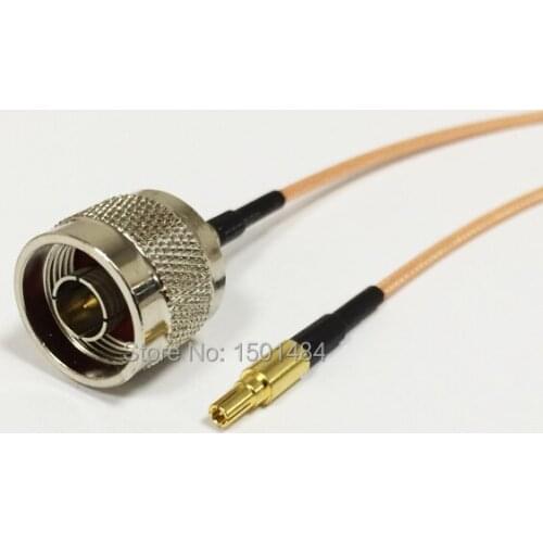 New N Male Plug Switch CRC9 straight Pigtail cable RG316 Wholesale Fast Ship 15CM 6" for 3G HUAWEI modem