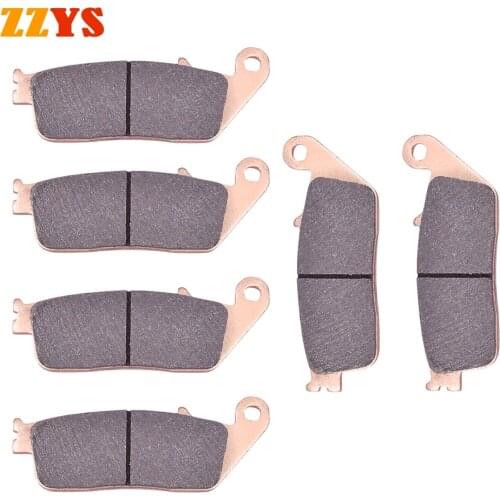 Motorcycle Front Rear Brake Pads For Honda CBR750 CBR750F CBR VFR Superaero 750 VFR750 VFR750F ST1100 Pan European ABS ST 1100