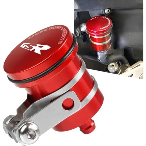 Motorcycle Brake Fluid Reservoir Clutch Cylinder Tank Oil Fluid Cup For Suzuki GSR GSXS125 GSXS 125 ABS 2017-2021 2018 2019 2020