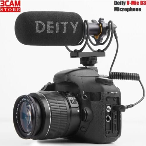 Deity V-Mic D3 super-cardioid Condenser Shotgun Microphone Compatible with Cameras, Recorders, Smartphones, Laptop, Tablets