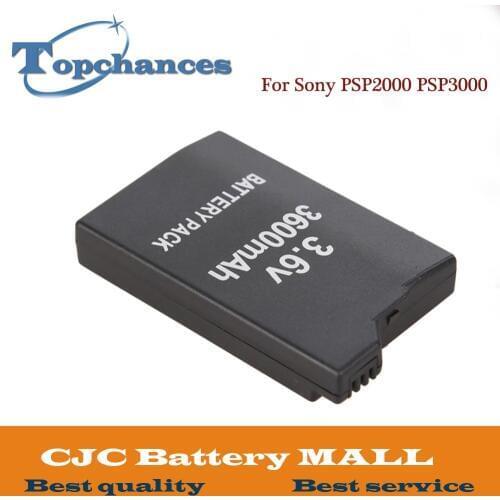 High Quality 3.6V 3600mAh Replacment Battery for Sony PSP2000 PSP3000 PSP 2000 PSP 3000 Gamepad Controller Batteries