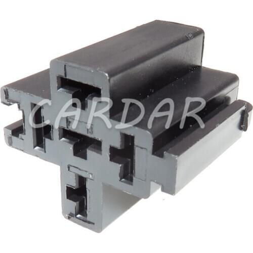 1 Set 5 Pin Relay Sockets Electrical Automotive Relay Wire Connector With Terminals