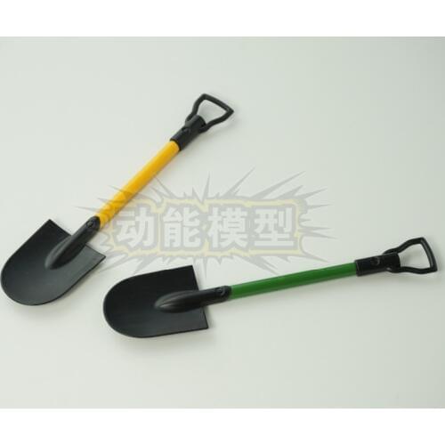 1pcs Yellow/Green Sand shovel For AX10 SCX10 RocK Cralwer 1/10 scale RCW4D Redcat HSP Tamiya WRAITH CC01 D90 F350 90018 90020