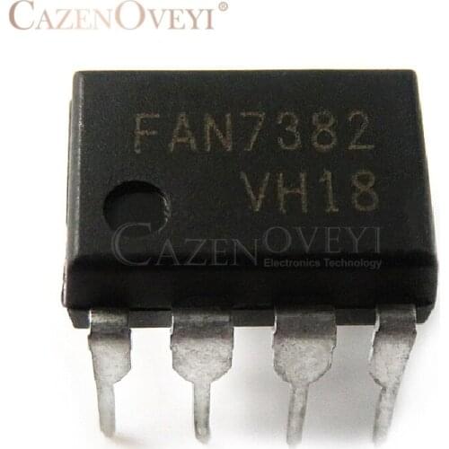 10pcs/lot FAN7382N FAN7382 DIP-8 In Stock