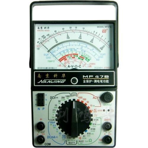 KEHUA MF-47B type analog multimeter / fully functional / AC circuit to determine the line of fire