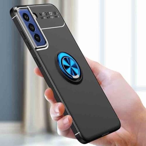 Cover For VIVO IQOO Z3 7 NEO 5 Y72 5G Soft Silicone Ring Stand Back Phone Cases For VIVO S9 S9E X60 Pro Plus Y51 V20 Funda