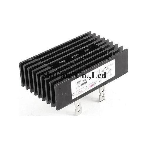 QL Type 4 Pins 3 Phase Diode Heatsink Bridge Rectifier 100A 1000/1200/1400/1600V