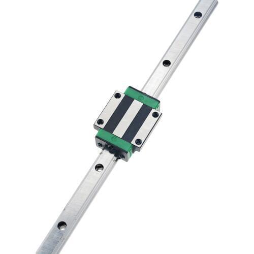 3D print parts CNC router linear guide Linear rail sliding 1pc HGR25-L-700mm+1pc HGH25CA carriage HGH25HA HGW25CA HGW25HA block