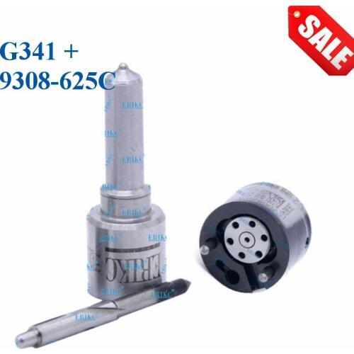 ERIKC Control Valve 9308-625C Nozzle G341 Diesel Fuel Injector Repair Kits 7135-581 Inyector 28231014 EMBR00101D 1100100-ED01