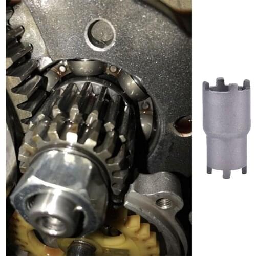 Motorcycle maintenance tool 20/24mm Clutch Tool Kit double head clutch disc nut cap removal tool Lock Nut Spanner Wrench Socket