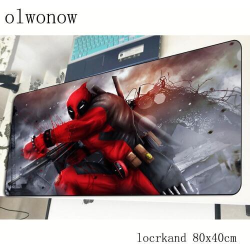 Deadpool mousepad gamer Adorable 800x400x2mm gaming mouse pad best notebook pc accessories laptop padmouse ergonomic mat