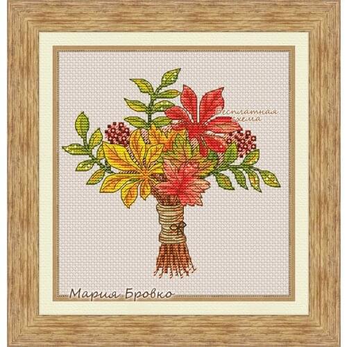 Flowers Cross Stitch Kit Packages Counted Cross-Stitching Kits New Pattern NOT PRINTED Cross stich Painting Set