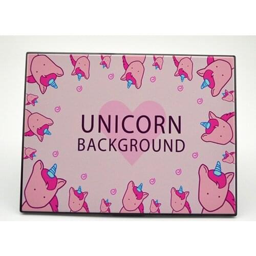 Unicorn Free Combination Disc Monochrome Eye Shadow Blush Magnet Storage Empty Plate DIY Supplement Eye Shadow Palette