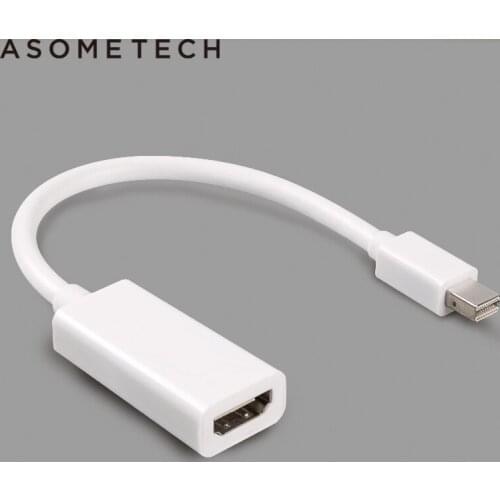 0.2m Mini DP to Cable Male 1080P HD to Female Mini Displayport to Converter Adapter for Macbook PC HDTV Projector