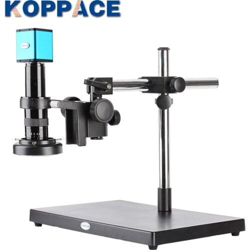 KOPPACE 32-205X HD Autofocus Industrial Microscope Universal Bracket Autofocus Electron Microscope