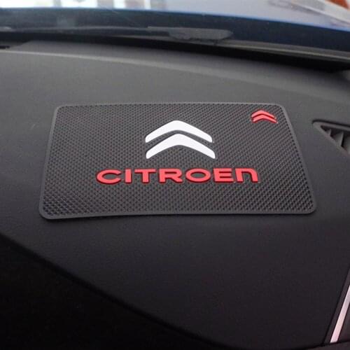PVC Anti Slip Mat Car Dashboard Gel Sticky Pad For Citroen C4 C5 C3 Berlingo C2 C1 Saxo Xsara Decoration Accessories