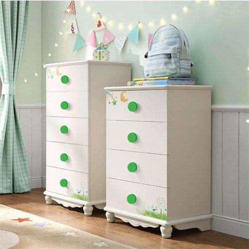 Children Room Knobs and Handles Moon Cartoon Furniture Handles Plastic Star Cloud Door Knob Kids Drawer Cabinet Pulls