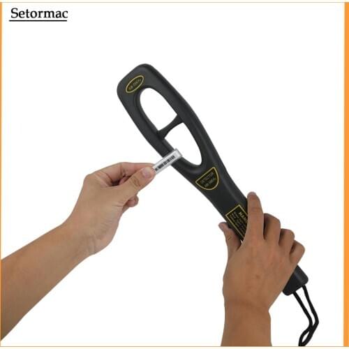 EAS System AM 58Khz Security Tag Detector Label Tester Shoplifting Prevention Systems Sound Light Alarm