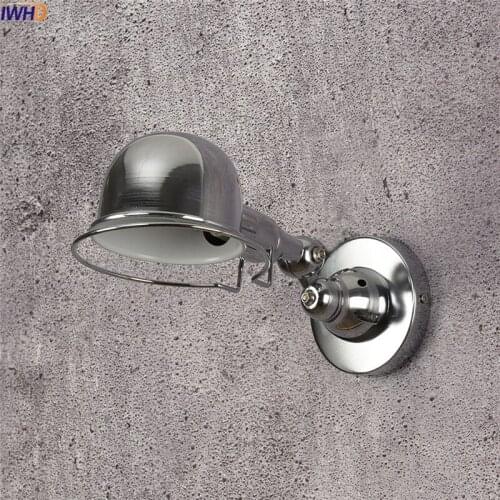 Nordic Modern LED Wall Lamp Lights For Home Lighting Switch Adjustable Metal Painting Wall Sconce Arandela Lamparas De Pared