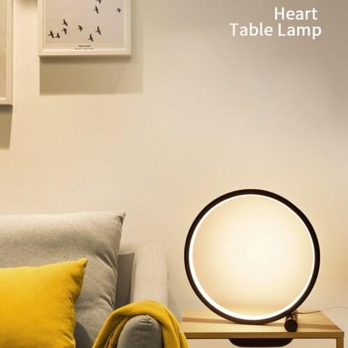 LED Light Table Lamp USB LED Night Light Touch Dimmable Bedside Lamp 3 Colors Desk Light Study Lamp Bedroom Decoration Lighting