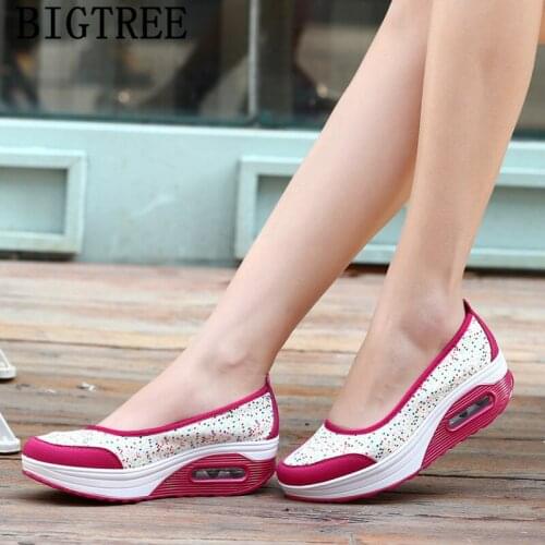 Wedges Shoes For Women Casual Shoes Women Platform Sneakers Women Loafers Fashion Shoes 2020 Women Slip On Zapatillas Mujer Buty