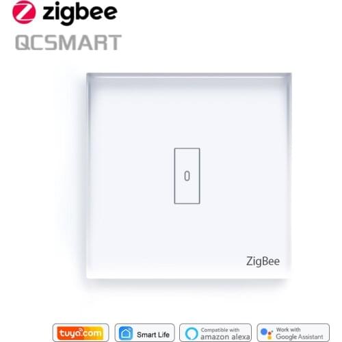 Tuya Smari Life ZigBee 3.0 White 1,2,3 Gang Light Switch App Remote Control Timer Schedule Voice Operate via Google Home Alexa