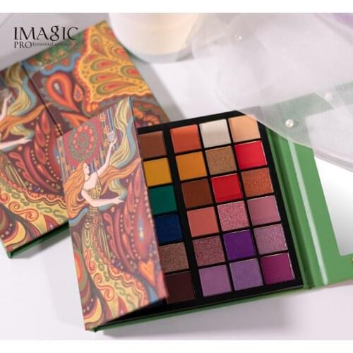 1PC Tarot Card Holy Grail 36 Color Eyeshadow Palette Pearlescent Matte Polarized Makeup Eyeshadow Palette TSLM1