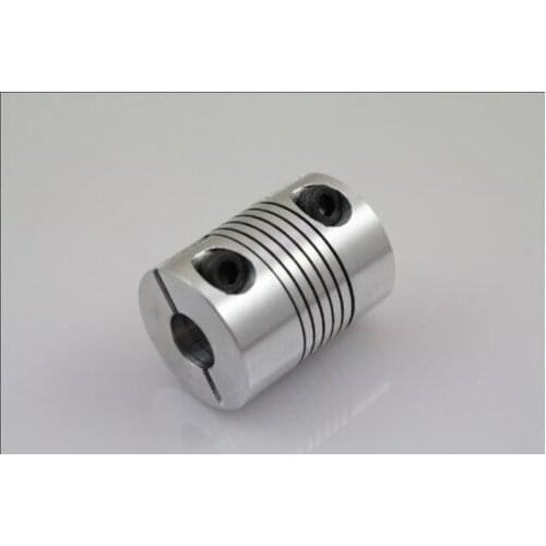 10pcs/lot,4mm to 5mm Flexible Shaft Coupling 4*5 mm CNC Stepper Motor Jaw Coupler D20 L25