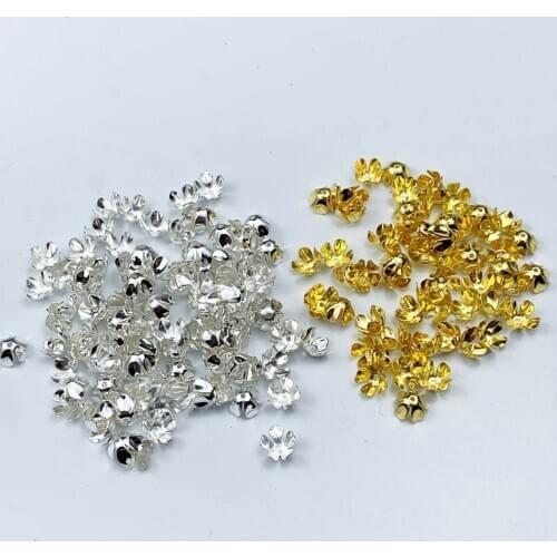 100pcs 8mm Bead Caps Filigree Bead End Cap Cone Jewelry Making Components finde