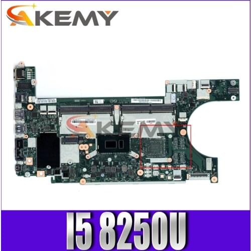 Akemy For Lenovo Thinkpad L480 L580 Notebook Motherboard NM-B461 CPU I5 8250U 100% Tested FRU 01LW375 01LW376 01LW378 01LW377